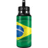 Brazil Flag Hydro Flask 32oz Wide Mouth Skin